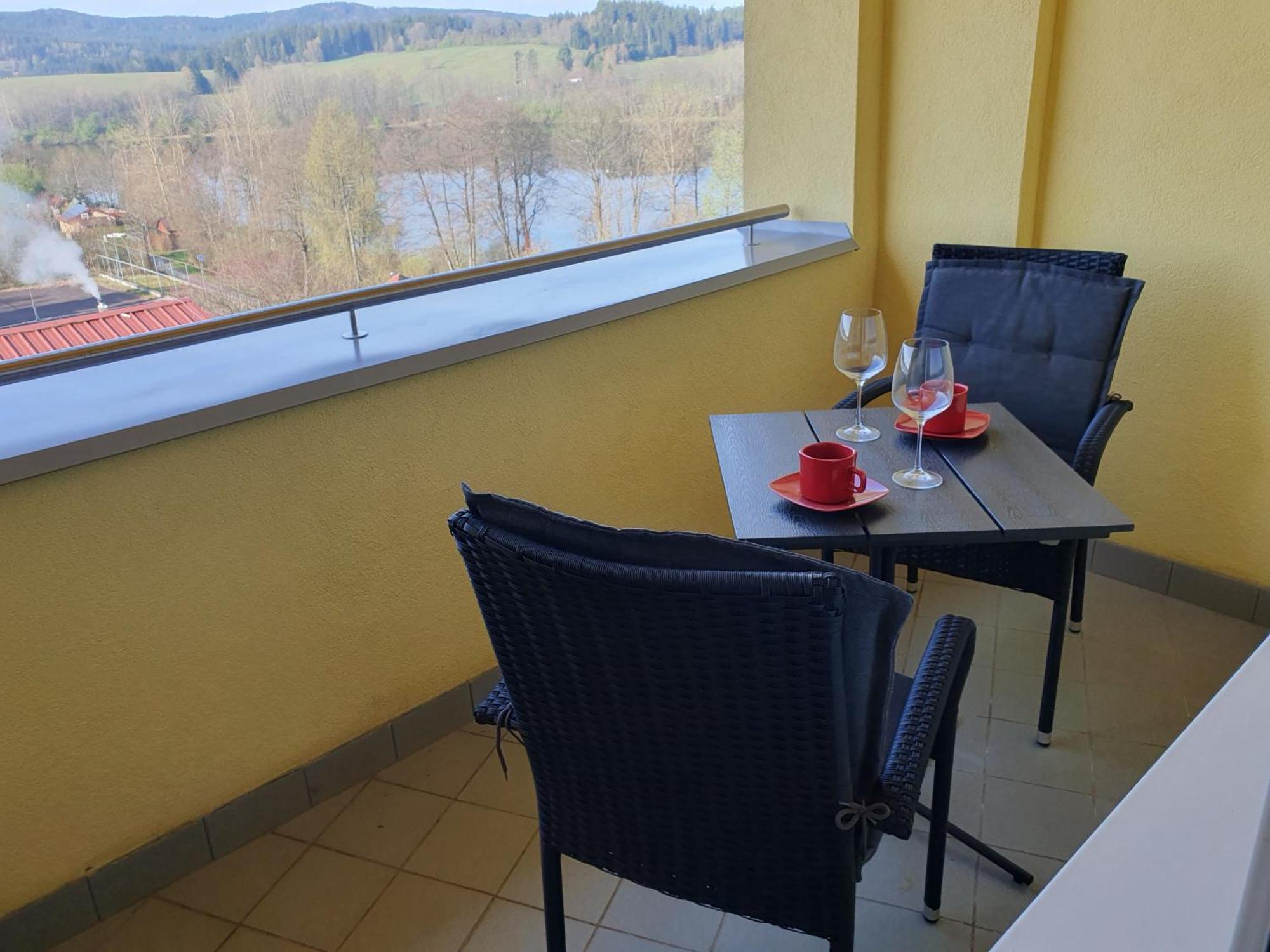 Ubytovani Hanka V Pokoji S Bakonem C408 Frymburk Bagian luar foto